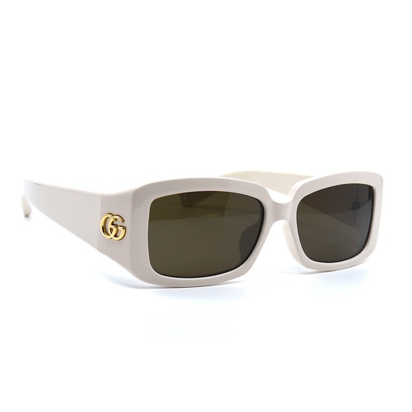 NEW GUCCI GG1403SK 004 IVORY BROWN AUTHENTIC SUNGLASSES - Picture 2 of 16